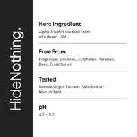 Minimalist Alpha Arbutin 02% Face Serum Reduces Pigmentation & Spots 30ml