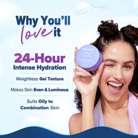 Aqualogica Illuminate + Hydra Gel Moisturizer with Wild Berries & Alpha Arbutin - 200g