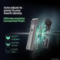 Philips India's No.1 Men's Trimmer* | Effortless styling | BeardSense Technology | All-in-One Grooming 11 in 1 Trimmer Kit- Face, Head, Body | IPX7 Waterproof MG5932