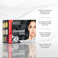 VLCC Diamond Facial Kit with FREE Rose Water Toner 400g