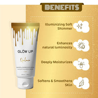 Glow Up - Opulence Immortal Shimmer Body Lotion | Illuminizing soft shimmer| Deeply Nourishes and Moisturizes| Softens and smooths skin 200ml