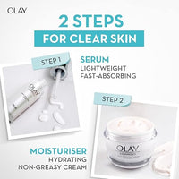 Olay Niacinamide Face Serum | Clear and Even Skin | Fights Dullness and Provides Radiant Glow| Normal, Oily, Dry, Combination Skin | Paraben and Sulphate Free | 30ml