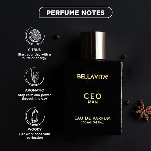 Bella Vita Luxury CEO Man Eau De Parfum Perfume with Lemon