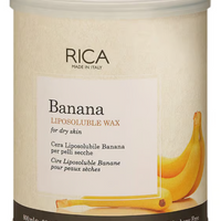 Rica Banana Liposoluble Painless Hair Removal Wax For Men & Women|Quick & Easy Tan Removal Waxing for Sensitive Skin 800ml
