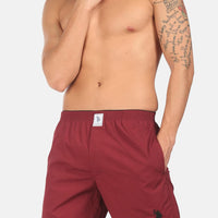 U.S. Polo Assn. Mens Pure Cotton Brushed Elastic I108 Boxers - Pack Of 1