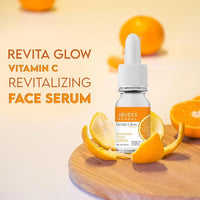 Jovees Herbal Revita Glow Vitamin C Face Serum Infused with Vitamin C & Kakadu Plum | For Skin Brightening & Hyperpigmentation | For All Skin Type | 30ml