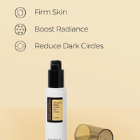 COSRX Snail Peptide Eye Cream with 73.7% Snail Mucin and Niacinamide - Brightening Korean Night Cream for Fine Lines and Dark Circles