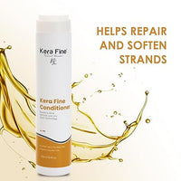KERAFINE SMOOTH & SHINE CONDITIONER | 250ml | smooth & shine haircare luxe line geen technology | sulfate free & paraben free | sodium chloride free
