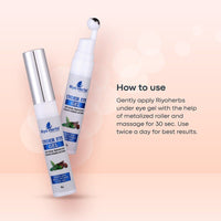 Riyo Herbs Under Eye Gel Reduces Dark Circles Puffiness Fine Lines 15gm