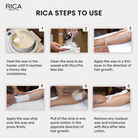 Rica Milk Liposoluble Painless Hair Removal Wax For Men & Women|Quick & Easy Tan Removal Waxing for Sensitive Skin| 800 ml, Pack of 1