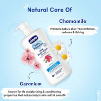 Chicco Baby Moments Mild Body Wash No Tears Chamomile And Geranium 0% 200ml