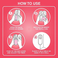 Godrej aer Matic Petal Crush Pink Festive Pack 2200 Sprays Guaranteed