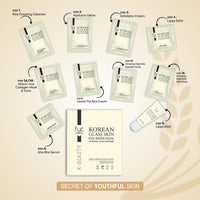 FYC PROFESSIONAL Korean Glass Skin Rice Water Facial Kit 9 Steps