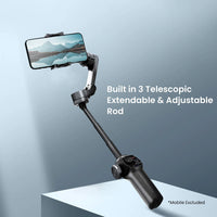 Digitek (DSG-009F) 3 Axis Foldabe Smartphone Gimbal with Built in Extandable Telescopic Rod