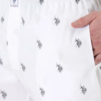 U.S. POLO ASSN. Signature Logo Pure Cotton I021 Boxers - Pack Of 1
