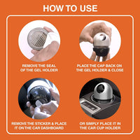 Godrej aer Twist Gel Car Air Freshener Musk After Smoke 45g