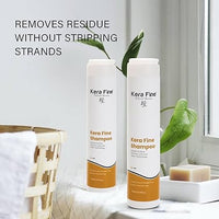 kera fine smooth & shine shampoo |250ml | smooth & shine haircare luxe line green technology | sulfate free & paraben free | sodium chloride free
