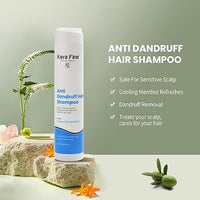 KERA FINE ANTI DANDRUFF HAIR SHAMPOO | 250ML | SAFE FOR SENSITIVE SCALP COOLING MENTHOL REFRESHES DANDRUFF REMOVAL | SULFATE FREE & PARABEN FREE | SODIUM CHLORIDE FREE
