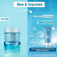 Neutrogena Hydro Boost Hyaluronic Acid Moisturizer | 5x Hydration | Water Gel Infused with 9 Amino Acids | For All Skin Types | For Men & Women 15g