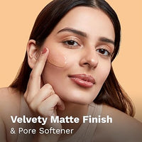 PILGRIM Glow Primer Lightweight Gel Based Velvety Matte Finish, Blurs Pores, Vit C+E Infused