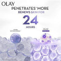 Olay Retinol24 Max Night Serum l Visibly Reduces Fine Lines in 7 Nights | Max Repair, Max Hydration l No Redness or Irritation | Fragrance Free l Normal, Oily, Dry and Combination Skin l 30ml