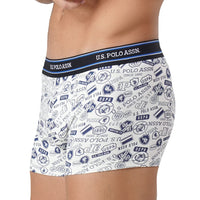 U.S. POLO ASSN. All Over Print Ribbed Jersey I616 Trunks - Pack Of 1