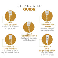 Oshea Herbals Gold Skin Glow Therapay Facial KIt (64g)