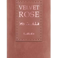 Lattafa Velvet Rose Unisex Eau De Parfum 100Ml | Oud And Musk Fragrances | Imported Edp Perfume Scent | Suitable For All Skin Types (Velvet Rose Eau De Parfum Scent, Liquid)