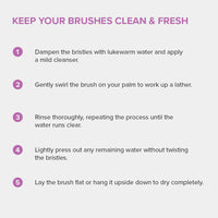 Forever52 Academic 12 Pcs Brush Set With 1 Sponge