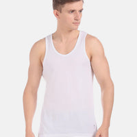 U.S. POLO ASSN. Men White I661 Comfort Fit Cotton Vest
