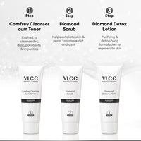 VLCC Diamond Facial Kit with FREE Rose Water Toner 400g
