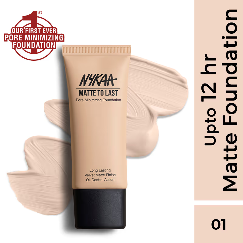 Nykaa Matte to Last Pore Minimizing Foundation (30ml) – Mani Ram