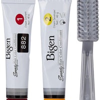 Bigen Speedy Hair Color, 40g + 40g - Brownish Black 882 (Pack of 1)