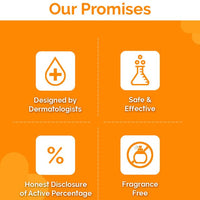 The Derma co 1% Hyaluronic Tinted Sunscreen Gel with SPF 60 & PA++++ for Broad Spectrum Protection - 30g