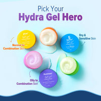 Aqualogica Illuminate + Hydra Gel Moisturizer with Wild Berries & Alpha Arbutin - 200g