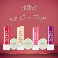Jovees Herbal Sugar & Rose Petal Replenishing Lip Balm For Soft, Shiny and Glossy Lips | Lip Balm For Dark, Pigmented, Dry, Flaky Lips | 24 Hour Hydration | Rejuvenates Dry and Chapped Lips- 8g