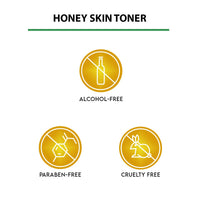 JOVEES Herbal Honey Toner for Hydrate and Glowing skin | Pore Tightening & Brightening Toner | Face Mist For Normal to Dry Skin | Paraben, Alcohol And Chemical Free 200ml