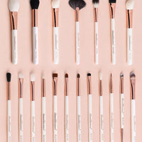 Beautilicious Brush Begin Beauty Essentials - 19 Pcs Eye & Face Set