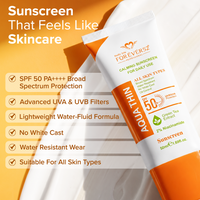 Forever52 Aqua Thin Calming Sunscreen for daily use SPF 50 PA++++ | 2% Niacinamide & Green Tea Extract | UVA/UVB Protection FAQ001 50ML