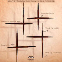 CHARMACY MILANO Duo Eyebrow Filler & Ultra Definer