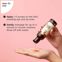 PILGRIM Red Vine Face Wash with Vitamin C & Aloe 100ml