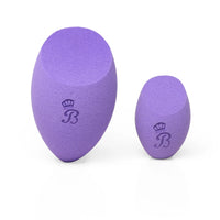 Beautilicious Combo - Flawless Blenders - Tear Drop Pink & Bake Cut Purple 2 Mini 2 Big Size