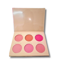 KEAUTY BEAUTY ROSE QUARTZ BLUSH PALETTE 6B
