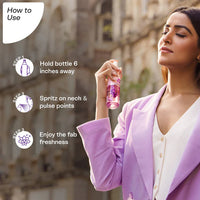 PILGRIM NY Babe Body Mist Dewy Rose with Patchouli | Long-lasting Body Spray For Women | 150ml