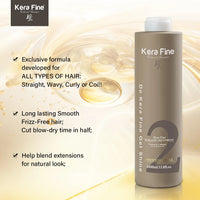 Kera Fine Keratin Treatment Protein Collagen For Professional Use Only 1000ml