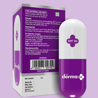 The Derma co 1% Ceramide Complex Lip Balm with Ceramides & Vitamin E, SPF 30 PA++ for Dry & Chapped Lips - 4g