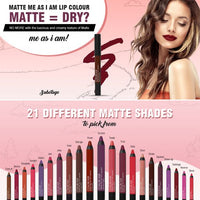 Colorbar Matte me as I am Lipcolor 2.8g