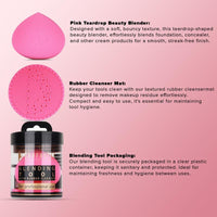 Character Blending Tool Sponge With Cleaner - CBT003