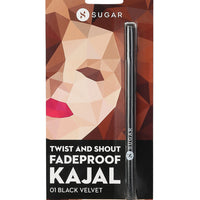 SUGAR Twist And Shout Fadeproof Kajal 0.35g 01 Black Velvet