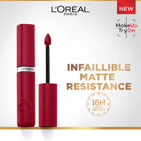 L'Oreal Paris Infallible Matte Resistance Liquid Lipstick - 420 Le Rouge Paris (5ml)